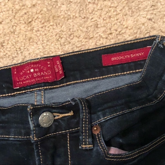 Lucky brand Brooklyn skinny size 0 - Picture 3 of 3